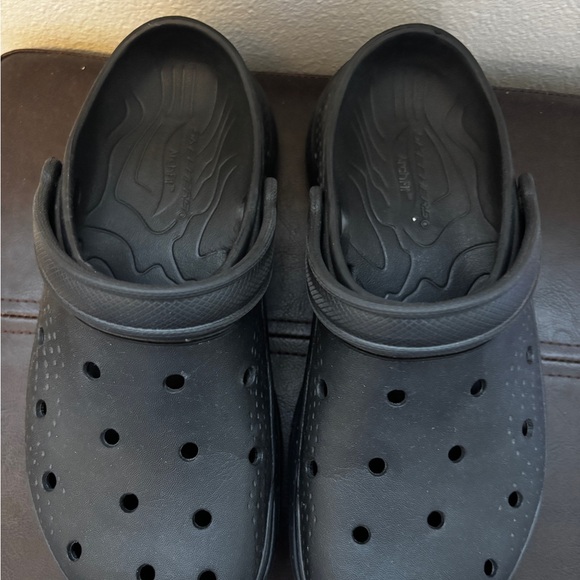 Sketchers Arch Fit Black Clogs Women’s 6 - Picture 3 of 11